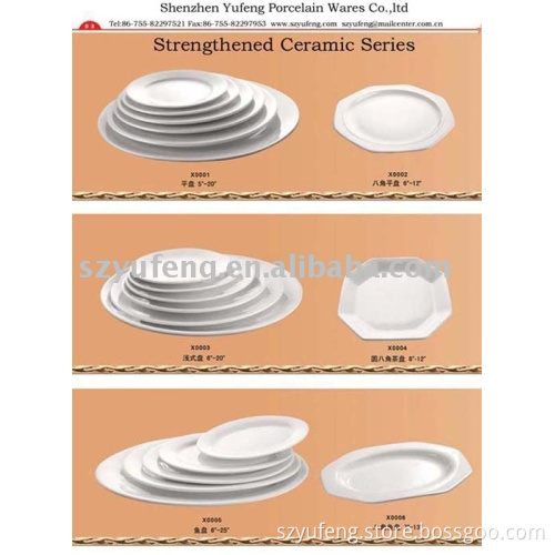 Strengthened Ceramic ware